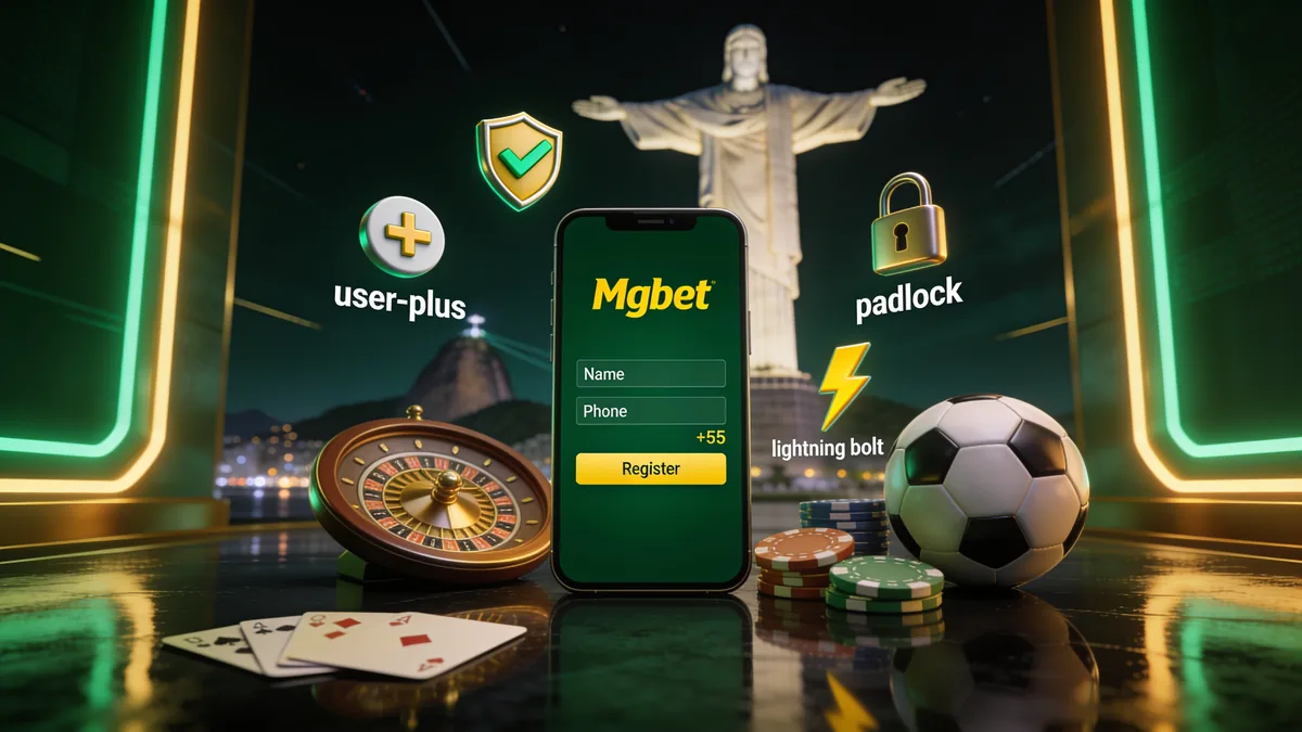 mgbet no Brasil — Cadastro no MGBET